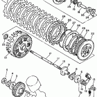 XV750MK Сцепление