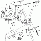 XT200J Подножки