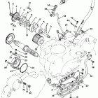 TT 500 Oil pump - oil cleaner