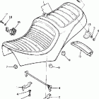 XV750H Сидение