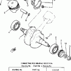 XV750H Коленчатый вал и Поршень