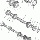 XV750H Трансмиссия
