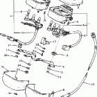 XV750H Спидометр