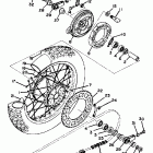 TT 500 Заднее колесо