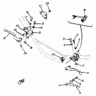 TT 500 Handle switch - lever