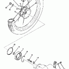 QT 50 Заднее колесо