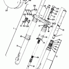 TT 500 Передняя вилка