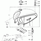 TT 500 Топливный бак