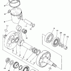 IT 250 Коленвал и поршни