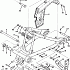 DT250E/DT400E Rear arm chain case
