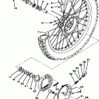 DT250E/DT400E Переднее колесо