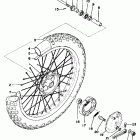 TT500D Переднее колесо
