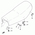 TT500D Сидение