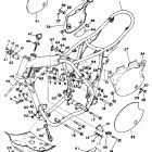 TT500D Frame - side cover