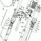 YZ100C/YZ125X Front fork yz125x