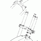 YZ100C/YZ125X Крыло переднее и задние
