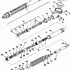 YZ100C/YZ125X Rear cushion