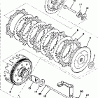 YZ100C/YZ125X Сцепление