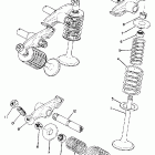 TX 750 Valve rocker arm