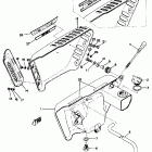 TX 750 Oil tank side cover right