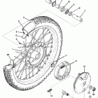 mx 250 Переднее колесо