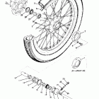 TX 750 Переднее колесо