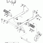 YG5 Rear arm & chain case