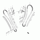 VS800 Boulevard S50 Цепь ГРМ