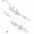 DR-Z125,L Кик стартер