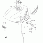 GS500F Топливный бак (model k8)