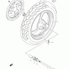 VZ800,Z Boulevard M50 Переднее колесо