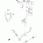 VS800 Boulevard S50 Задний тормоз