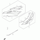 GSX-R750 Frame side cover (model k9)