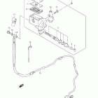 VL1500,T Boulevard C90 Clutch master cylinder (model k5 / k6)