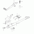 GSX-R600 Подножка