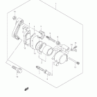 GZ250 Передний суппорт тормозной