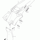 DR-Z125,L Заднее крыло