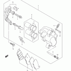 AN650,A Передний суппорт тормозной