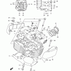 VS1400 Boulevard S83 Головка цилиндров (задняя)