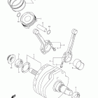 VZ1500 Boulevard M90 Коленвал