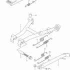 GS500F Подножка