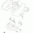 DL1000 Side cowl installation parts