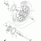 DR650SE Rear wheel (model k8 / k9)
