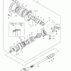 VL1500,T Boulevard C90 Propeller shaft / final drive gear
