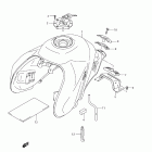 DL650,A Топливный бак (model k7)