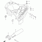 DR-Z400SM Топливный бак (model k9)