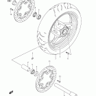 GSX1300BK,A B-KING Front wheel (gsx1300bkk8 / k9)