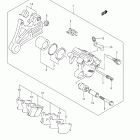 DL650,A Rear caliper (dl650k7 / k8 / k9)