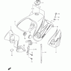 DR650SE Топливный бак (model k6 / k7)