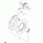 DR650SE Муфта стартера